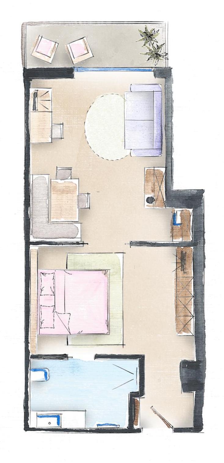 Alpendomizil Zugspitze Lermoos Habitación foto